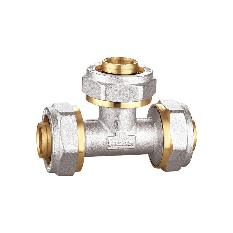 Gran oferta de conexión de cobre en T roscada hembra AMT-1205