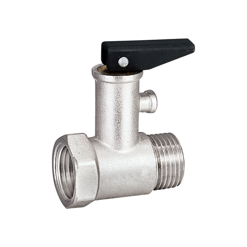 Válvula de seguridad para agua solar con mango libre AMT-3017