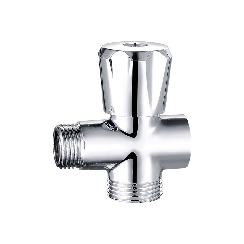 Válvula angular cromada pulida de alta calidad AMT-5003