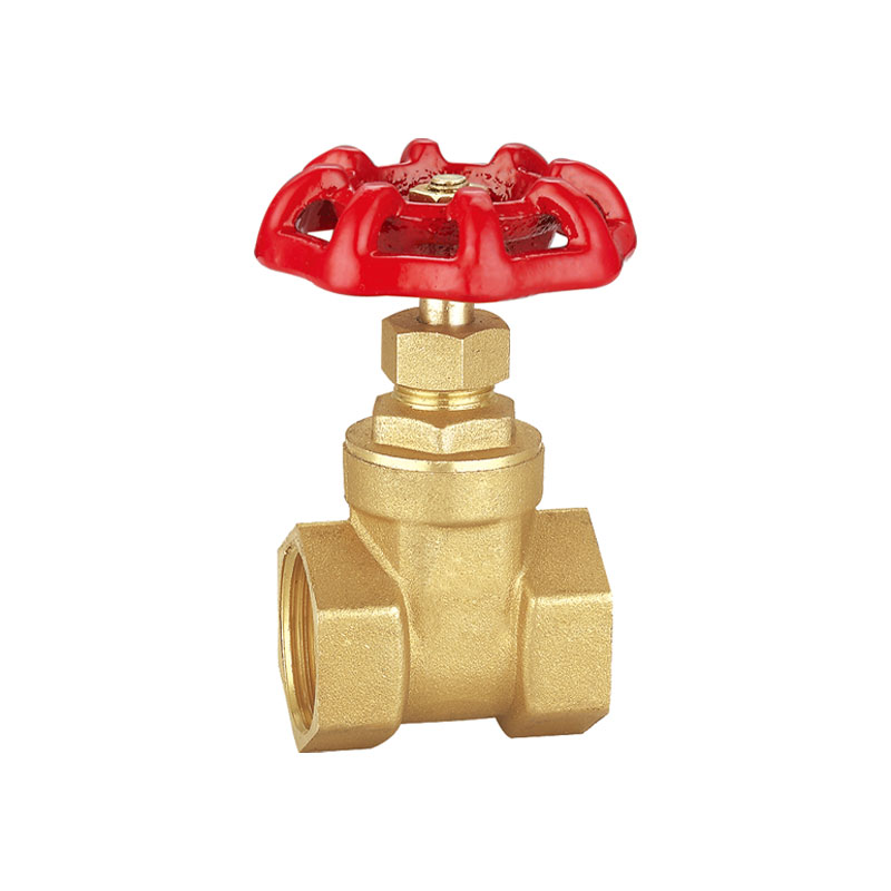 Válvula de compuerta de agua de latón de alta calidad AMT-6002