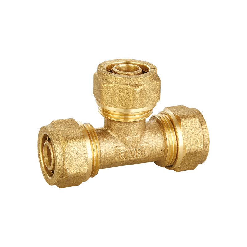 Buen precio, tubo de compresión, accesorio de latón AMT-1309