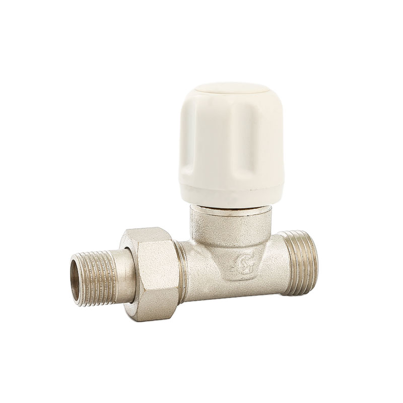 Válvula de radiador de latón tipo recto de gran oferta AMT-4026
